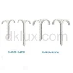 ППР СКОБА за тръби тип КОТВА - ДВОЙНА Ф32х95mm