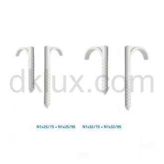 ППР СКОБА за тръби тип КОТВА - ЕДИНИЧНА