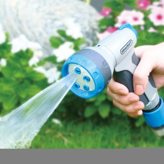 Пистолет за поливане 5 струи Aquacraft Soft -Touch Premium МЕТАЛЕН Пистолет за поливане 5 струи Aquacraft Soft -Touch Premium МЕТАЛЕН