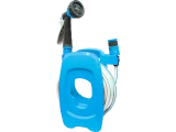 Макара с маркуч 3/8", 10м и пистолет с 4 функции Aquacraft