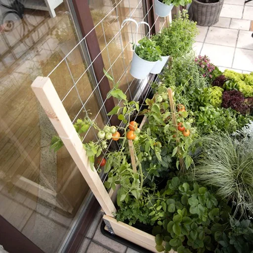 Крачета за решетка Upyard за повдигнати лехи