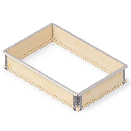 Бариера против охлюви за повдигнати лехи 2х120см / 2х80см КОМПЛЕКТ