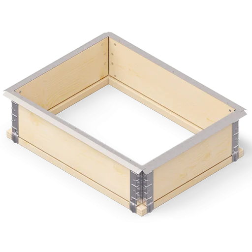 Бариера против охлюви за повдигнати лехи 2х120см / 2х80см КОМПЛЕКТ