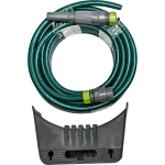 Маркуч 1/2", 20м Hydro-Fix с поставка за стена и фитинги