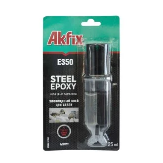 Лепило течна стомана E350 Akfix 25 мл Лепило течна стомана E350 Akfix 25 мл