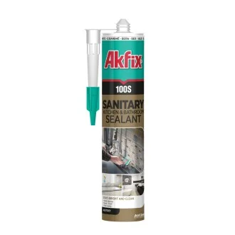 Силикон санитарен Akfix 100S Силикон санитарен Akfix 100S