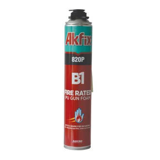 Пистолетна пожароустойчива пяна Akfix 820P B1 750 мл Пистолетна пожароустойчива пяна Akfix 820P B1 750 мл