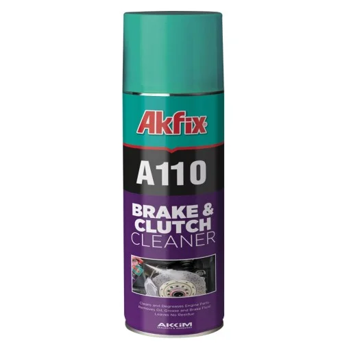 Почистващ спрей за спирачки и съединител Akfix A110 500 мл - 28047 Почистващ спрей за спирачки и съединител Akfix A110 500 мл - 28047
