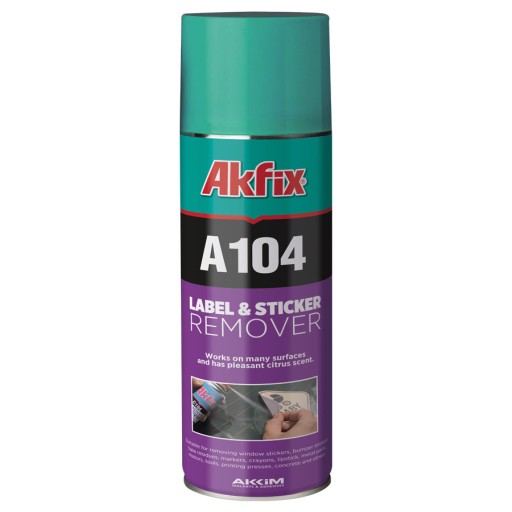 Спрей за премахване на етикети и стикери Akfix A104 200 мл