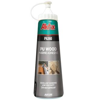 Полиуретаново лепило за дърво светло кафяво Akfix PA360 560 гр Полиуретаново лепило за дърво светло кафяво Akfix PA360 560 гр
