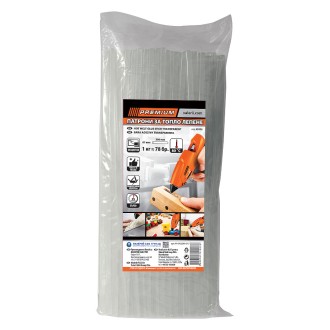 Силикон на пръчки за топло лепене Premium 1кг Силикон на пръчки за топло лепене Premium 1кг