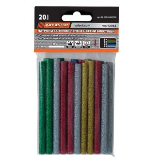 Силиконови пръчки за топло лепене блестящи Силиконови пръчки за топло лепене блестящи