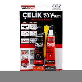 Лепило течна стомана Vodabond 2 х 20 мл Лепило течна стомана Vodabond 2 х 20 мл