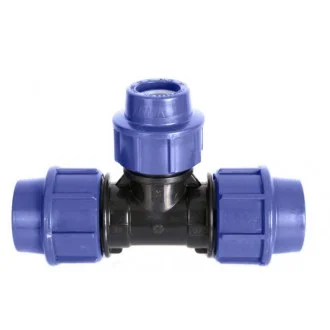 ПЕ тройник редуктивен Ф25хФ20хФ25 ПЕ тройник редуктивен Ф25хФ20хФ25