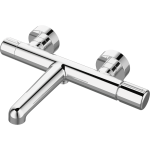 Смесител за вана, стенен PRETTO (душ-батерия) ХРОМ