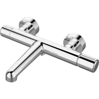 Смесител за вана, стенен PRETTO (душ-батерия) ХРОМ