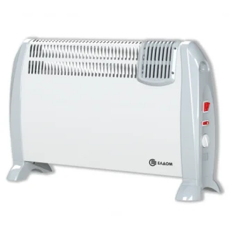 Подов конвектор с вентилатор 2kW - бял