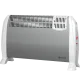 Подов конвектор с вентилатор 2kW - сребрист Подов конвектор с вентилатор 2kW - сребрист