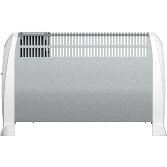 Подов конвектор с вентилатор 2kW - сребрист Подов конвектор с вентилатор 2kW - сребрист