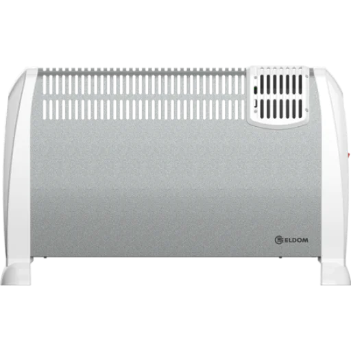 Подов конвектор с вентилатор 2kW - сребрист Подов конвектор с вентилатор 2kW - сребрист
