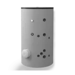 Бойлер стоящ 1500, една серпентина, емайлиран