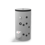 Бойлер стоящ 150 л, една серпентина, неръждаем