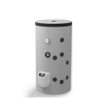 Бойлер стоящ 150 л, една серпентина, електронно управление, неръждаем