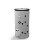 Бойлер стоящ 150 л. една серпентина, електронно управление, емайлиран