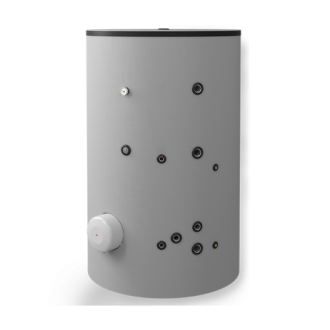 Бойлер стоящ 2000, една серпентина, неръждаем Бойлер стоящ 2000, една серпентина, неръждаем