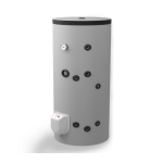 Бойлер стоящ 200 л, една серпентина, неръждаем