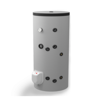 Бойлер стоящ 200 л, една серпентина, емайлиран Бойлер стоящ 200 л, една серпентина, емайлиран