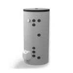 Бойлер стоящ 200 л, две паралелни серпентини, емайлиран