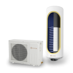 Термопомпен бойлер 150л., със соларна серпентина, емайлиран