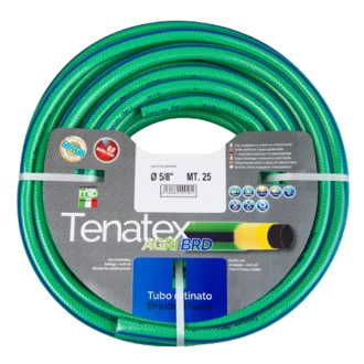 Четирислоен градински маркуч с оплетка TENATEX 1/2" 25м