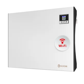 Стенен конвектор с електронно управление и wi-fi  ELDOM Galant, 1500 W