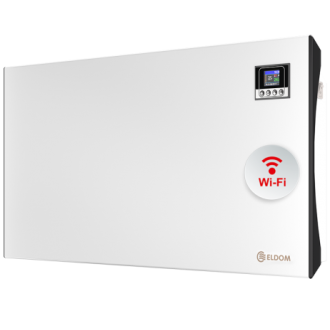 Стенен конвектор с електронно управление и Wi-Fi  ELDOM Galant, 2000 W