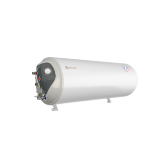 Комбиниран бойлер 80l, лява серпентина, хоризонтален, емайлиран