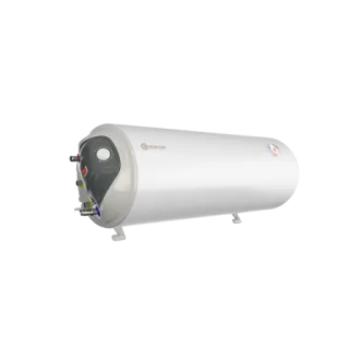 Комбиниран бойлер 80l, лява серпентина, хоризонтален, емайлиран