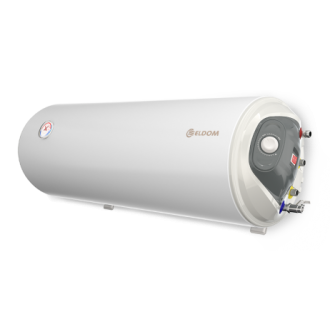 Комбиниран бойлер 80l, дясна серпентина, хоризонтален, емайлиран