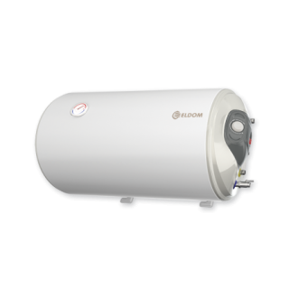 Комбиниран бойлер 80 l, с дясна серпентина, хоризонтален, емайлиран, голям диаметър