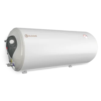 Комбиниран бойлер 120 л, с лява серпентина, хоризонтален, емайлиран