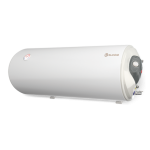 Комбиниран бойлер 120 л, с дясна серпентина, хоризонтален, емайлиран