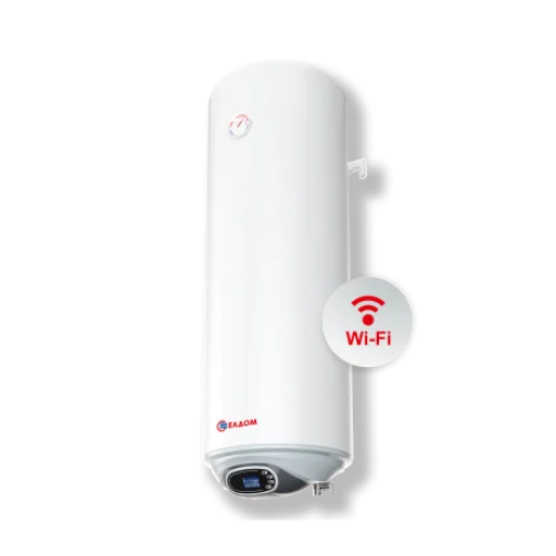 Бойлер ЕЛДОМ 80, 3 kW с интелигентно Wi-Fi електронно управление, емайлиран - WV08039EW