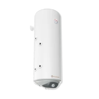 Комбиниран бойлер 80 л, с лява серпентина, емайлиран, малък диаметър