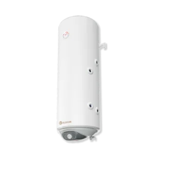 Комбиниран бойлер 80 л, с дясна серпентина, емайлиран, малък диаметър