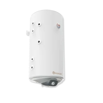 Комбиниран бойлер 100 л, с две леви серпентини, неръждаем