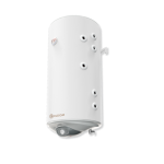 Комбиниран бойлер 100 л, с две десни серпентини, неръждаем