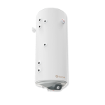 Комбиниран бойлер 120 л, с две паралелни серпентини леви, неръждаем