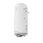 Комбиниран бойлер 120 л, с две паралелни серпентини десни, неръждаем