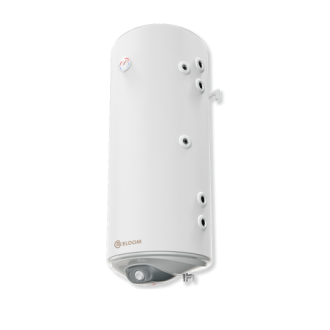 Комбиниран бойлер 120 л, с две паралелни десни серпентини, емайлиран